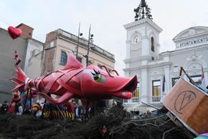 El Entierro de la Sardina y la sardinada ponen el broche final a un Carnaval 2024 muy participativo en Guadalajara