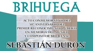 50 años del homenaje a Sebastián Durón en Brihuega