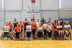 La Selección Española Absoluta de Baloncesto en Silla de Ruedas ultima en Guadalajara su preparación para las Paralimpiadas
