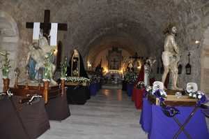 Máxima expresión de religiosidad y emoción en la Semana Santa de Brihuega