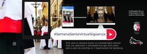 250.000 personas han seguido la Semana Santa Virtual seguntina en RRSS