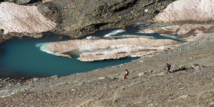 Sergio Tejero, sexto en el Valle del Tena