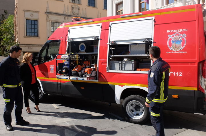 El Ayuntamiento de Guadalajara incorpora en su Servicio de Incendios un vehículo especializado en excarcelaciones