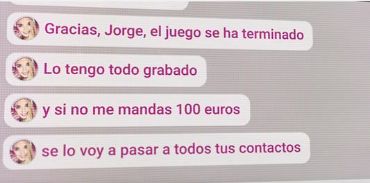 Sextorsión por mail: Tengo tus contraseñas y vídeos íntimos, paga en 24 horas