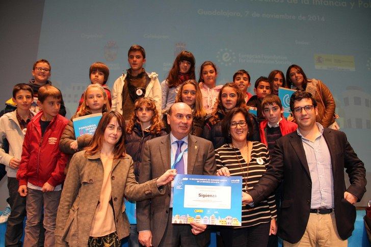 UNICEF renueva la distinción de Sigüenza como Ciudad Amiga de la Infancia