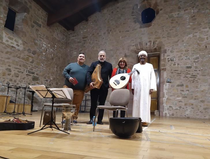 El excepcional concierto El viaje de Zyriab y La Cantiga de Sigüenza inauguró la V Semana de la Música de Sigüenza
