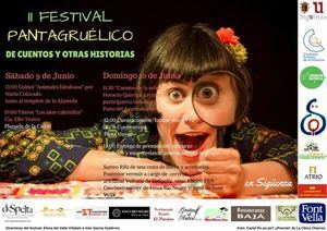 Este fin de semana, II Festival Pantagruélico de Cuentos y Otras Historias en Sigüenza