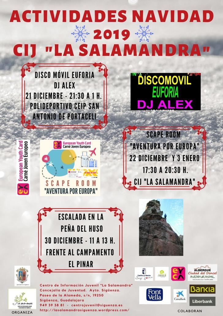 'La Salamandra' completa el ocio navideño seguntino para los más jóvenes