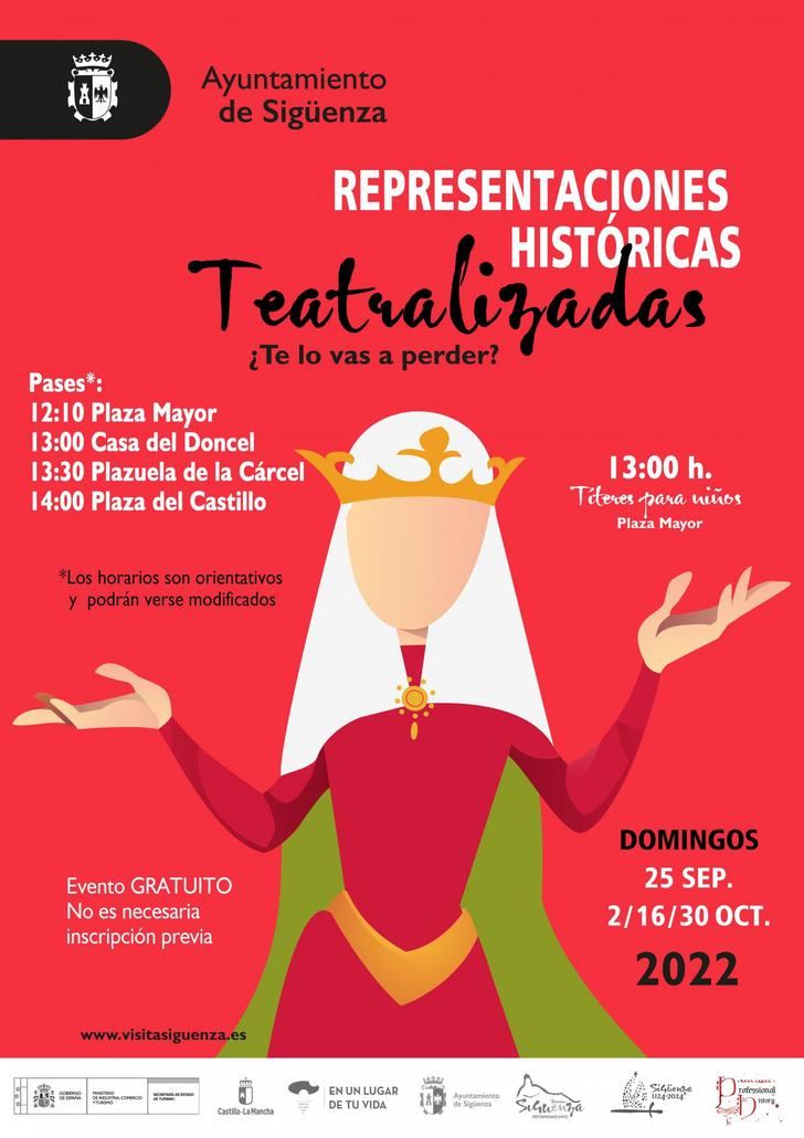 Este próximo domingo, Sigüenza retoma las representaciones históricas teatralizadas en la ciudad