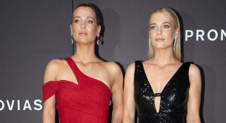Las sobrinas de Lady Di triunfan en la Bridal Fashion Week de Barcelona con dos vestidos 'brilli-brilli'