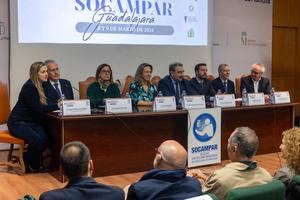 La alcaldesa de Guadalajara da la bienvenida a más de un centenar de participantes del congreso de SOCAMPAR