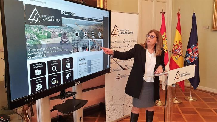 La Diputación de Guadalajara estrena nueva página web más accesible y funcional