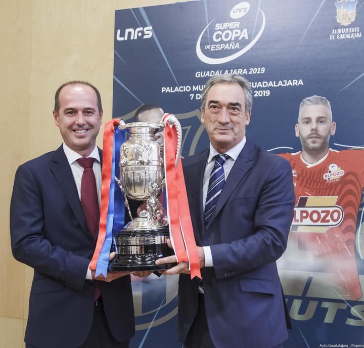 La Supercopa de España 2019 ya luce en Guadalajara