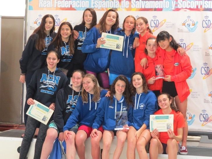 Socorristas de Guadalajara vuelven a ganar el Campeonato de España de Salvamento Infantil-Cadete de Primavera