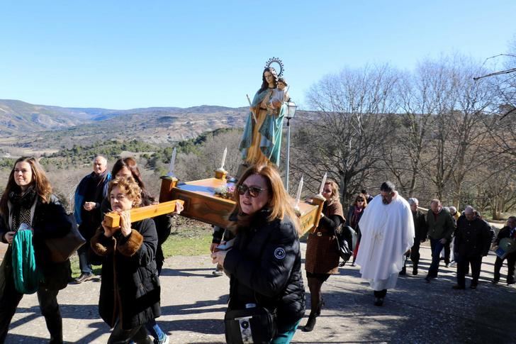 Tabladillo se une en torno a su festividad patronal de la Virgen de las Candelas