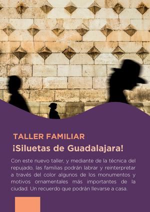 Nuevas actividades familiares desde la concejal&#237;a de Turismo de Guadalajara con un taller de siluetas