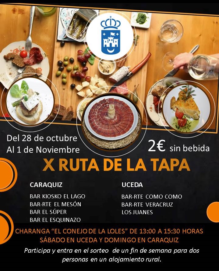 La Ruta de la Tapa vuelve a Uceda con una amplia oferta gastronómica en Uceda y Caraquiz