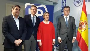 El vicesecretario de Política Territorial del PP participa en Guadalajara en la reunión del Comité de Campaña del partido