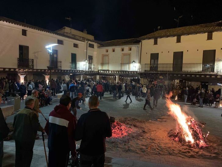 Multitudinaria Noche del Terror en Almonacid de Zorita
