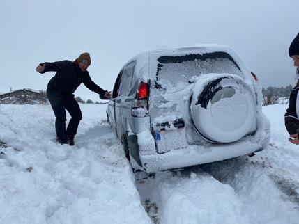 Varias provincias se tiñen ya de blanco por la DANA y la cota de nieve podría bajar a 200 metros