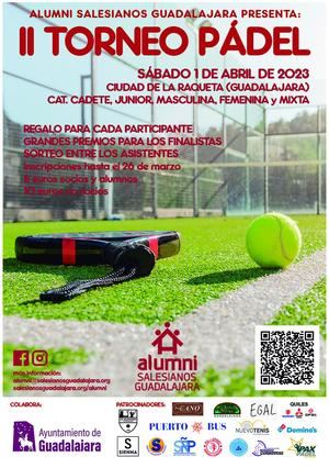 Alumni Salesianos Guadalajara celebra su II Torneo de Pádel duplicando las inscripciones del año pasado
