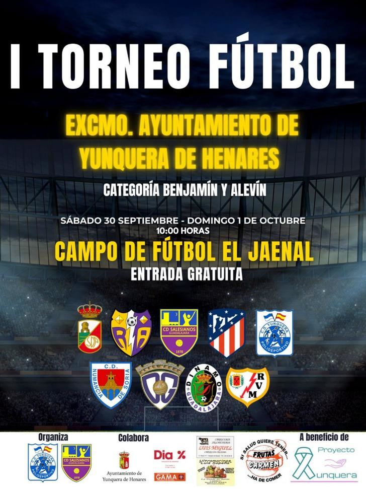 I Trofeo de Fútbol Benjamín-Alevín Excmo Ayuntamiento de Yunquera