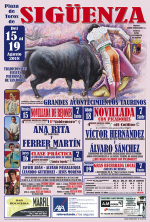 Alvaro Sánchez y Víctor Hernández debutarán con picadores en Las Cruces de Sigüenza