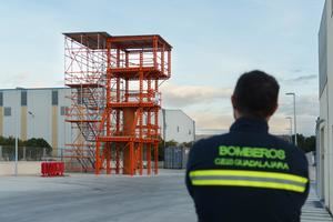 La Diputaci&#243;n de Guadalajara invierte 187.614 euros en mejorar instalaciones de entrenamiento de los bomberos del CEIS