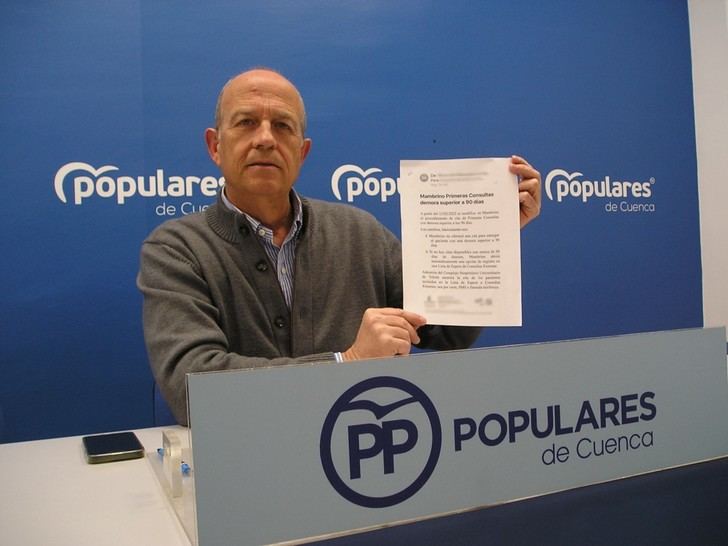 José Manuel Tortosa acusa a la Junta de Page de “falsear una vez más” los datos para ocultar y maquillar las listas de espera sanitarias en CLM