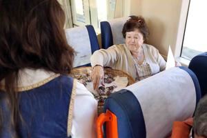 El Tren Medieval a Sigüenza sigue siendo un estandarte turístico de la Ciudad del Doncel