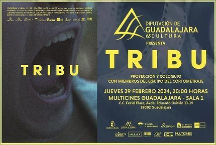 La película ‘Tribu’, cofinanciada por la Diputación, se estrena el 29 de febrero en los Multicines Guadalajara