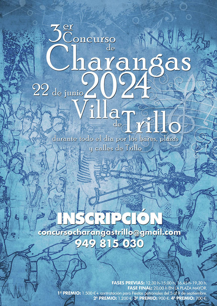 Trillo buscará a la mejor charanga de España el próximo 22 de junio, en su Feria Chica