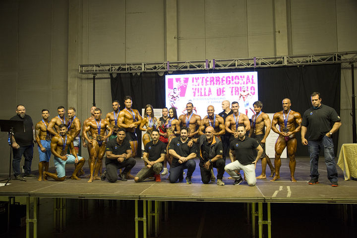 Una treintena de atletas participó en el IV Campeonato Interregional de Fisioculturismo y Fitness Villa de Trillo