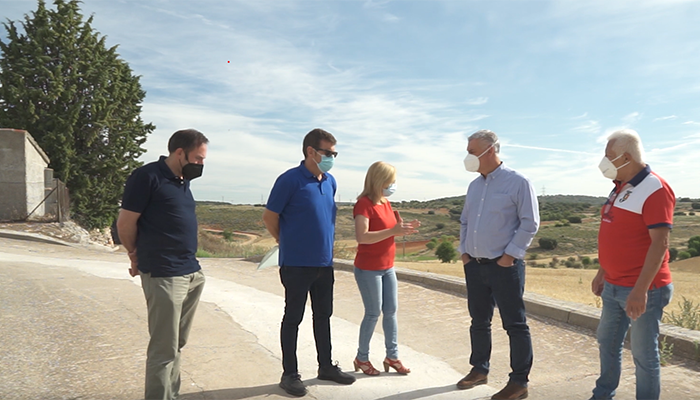 La Diputación renueva 470 metros de tuberías de agua en Fuentenovilla