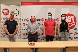 UGT CLM y Podemos CLM abren una vía de diálogo y debate sobre los problemas de la clase trabajadora en la región