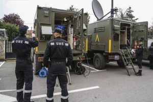 El Ministerio de Defensa despliega en Guadalajara capital una Unidad Militar de Emergencias para apoyar a la Policía Nacional en la labor de garantizar la seguridad