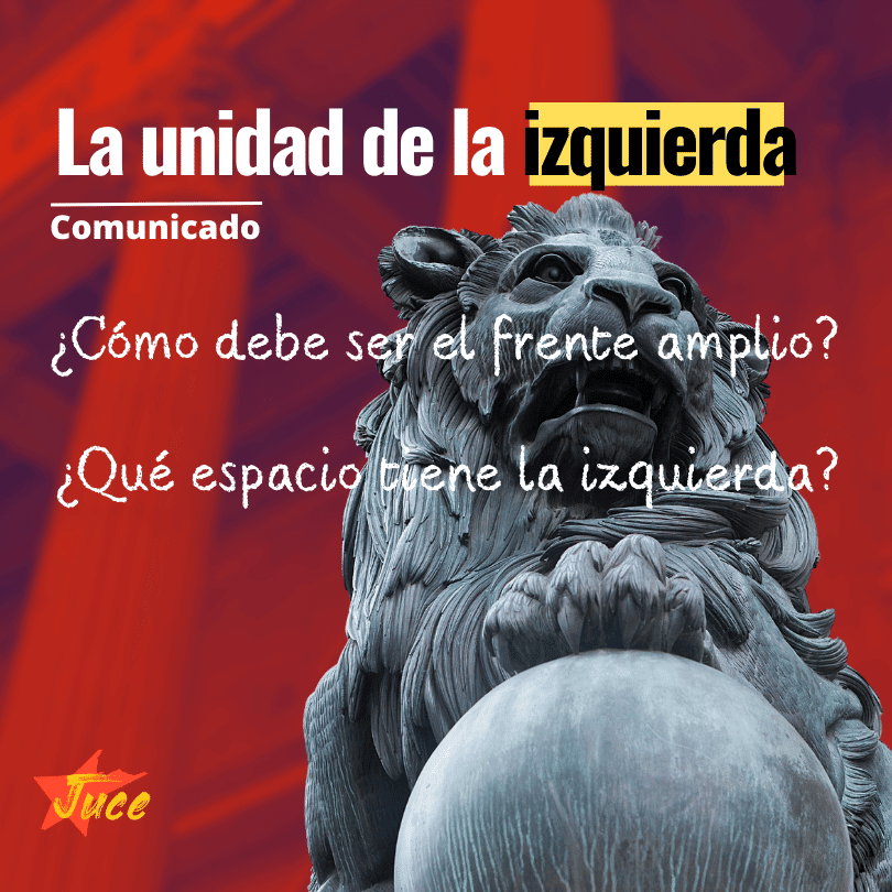 Las Juventudes de Unificación Comunista de España apuestan por la unidad.