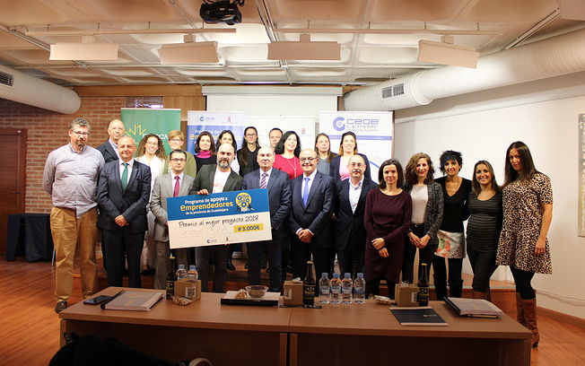 MostTAZA ha sido el proyecto ganador de los 3.000 euros del premio Emprendedores de Guadalajara