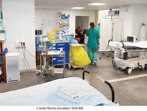 Hasta su definitivo traslado a la ampliación del Hospital, la Urgencia del Hospital de Guadalajara se amplía incorporando las antiguas dependencias de Admisión