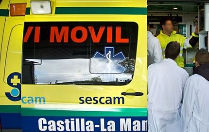 Siete heridos en Guadalajara por la colisión de un autobús y un coche que, a su vez, golpeó a un peatón