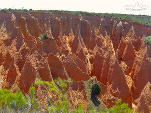 Los bomberos rescatan a una familia atrapada en un barranco cuando hacía senderismo en Guadalajara