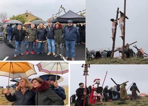 Silvi Valmaña y Ana González ensalzan el valor de las tradiciones en la Pasión Viviente de Hiendelaencina