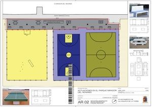 Arrancan las obras de reforma del parque El Mirador de Villanueva de la Torre