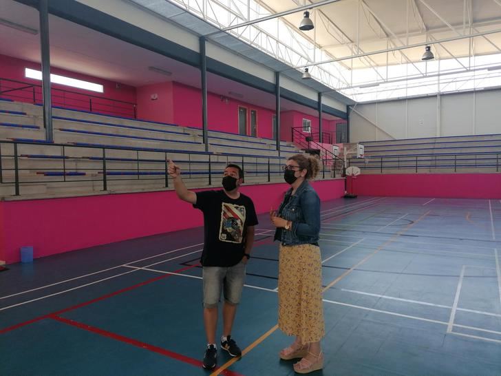 El Ayuntamiento de Villanueva de la Torre acomete una reforma integral de su pabellón polideportivo municipal