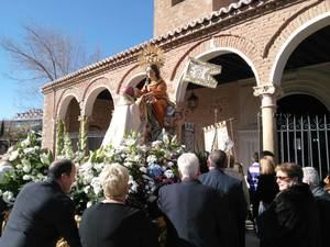 Variedad de actos en la celebración de las fiestas de la Virgen de la Paz en Alovera