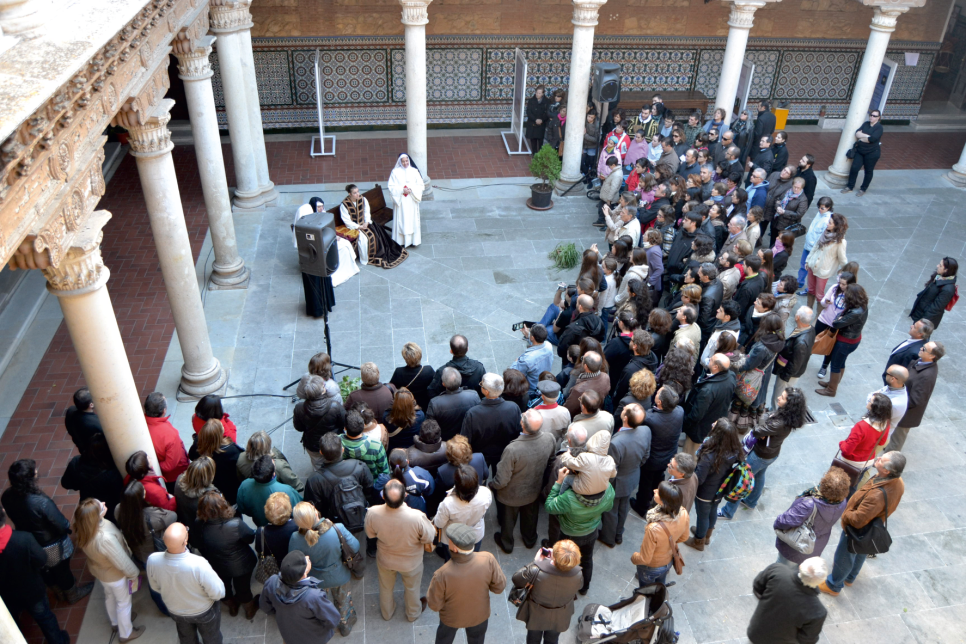Este sábado arrancan las visitas teatralizadas por los monumentos en los que se representa el Tenorio Mendocino