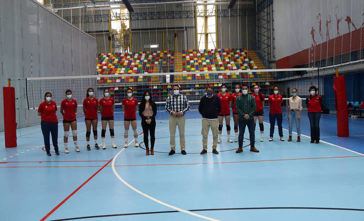 Comienza en Azuqueca la concentración de la Selección Española Absoluta Femenina de Voleibol