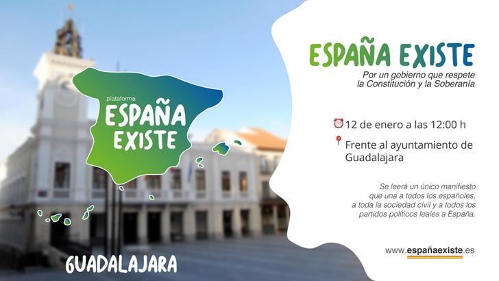 VOX Guadalajara convoca una manifestación para el 12 de enero frente al Ayuntamiento tras la 