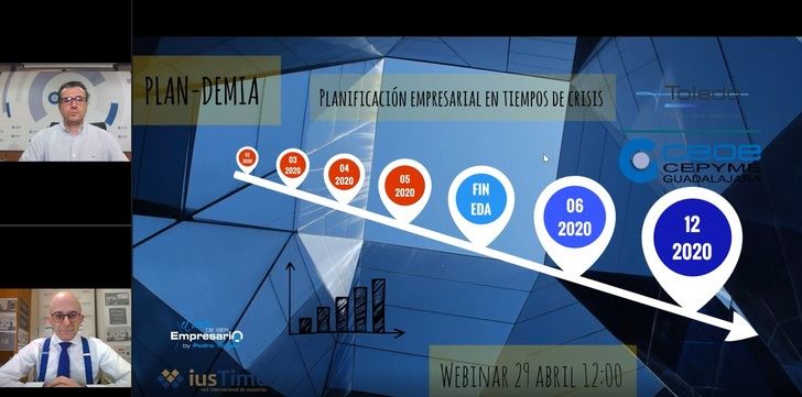 La Planificación empresarial en tiempos de crisis centra un nuevo Webinar de CEOE-CEPYME Guadalajara 