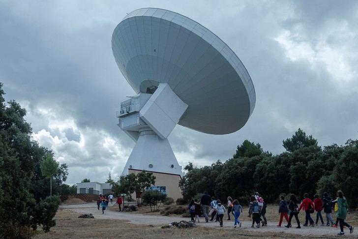 El Aula de Astronomía de Yebes cumple nueve años como referente divulgativo y astroturístico en España